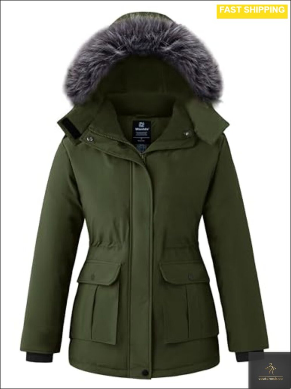 Women's Winter Puffer Parka Coat Hooded Warm Thicken Casual Jacket